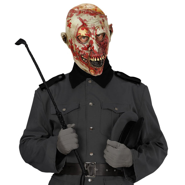 Halloween Masker Bebloede Zombie van Widmann koop je bij Partywinkel