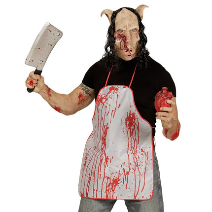 Halloween Masker Beige Varken van Widmann koop je bij Partywinkel