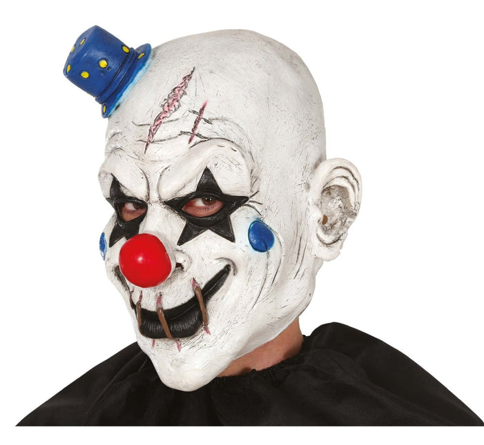 Halloween Masker Clown Met Hoed van Fiestas Guirca koop je bij Partywinkel