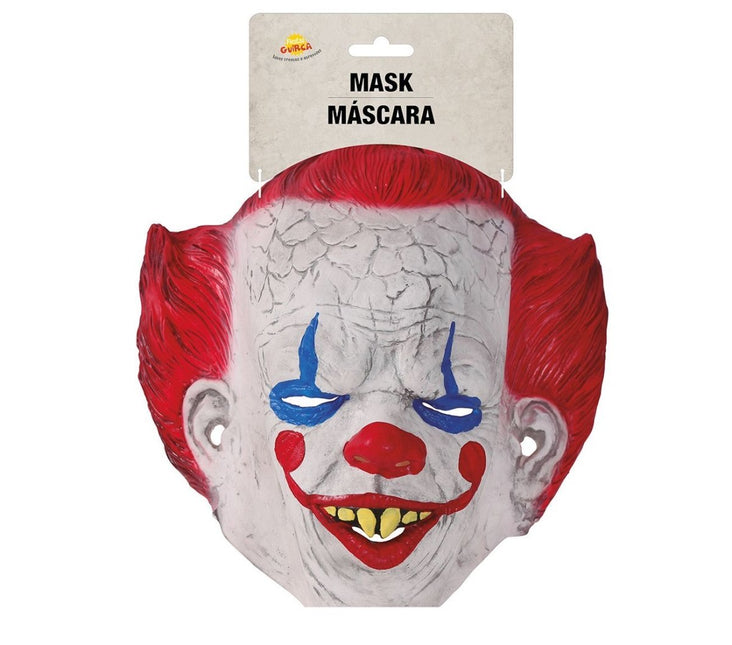 Halloween Masker Clown Rood Haar van Fiestas Guirca koop je bij Partywinkel