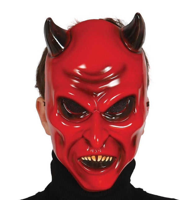 Halloween Masker Duivel Rood van Fiestas Guirca koop je bij Partywinkel