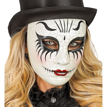 Halloween Masker Enge Dames Pop van Wilbers & Wilbers koop je bij Partywinkel