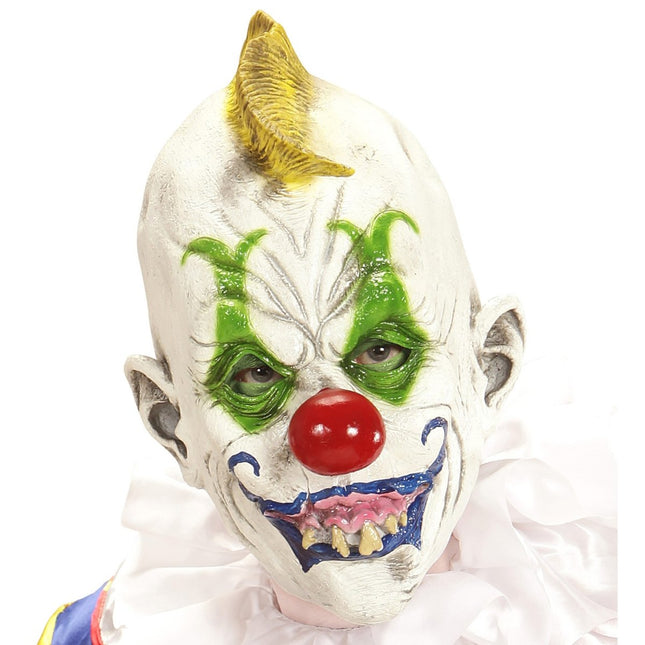 Halloween Masker Gekleurd Gekke Clown van Widmann koop je bij Partywinkel