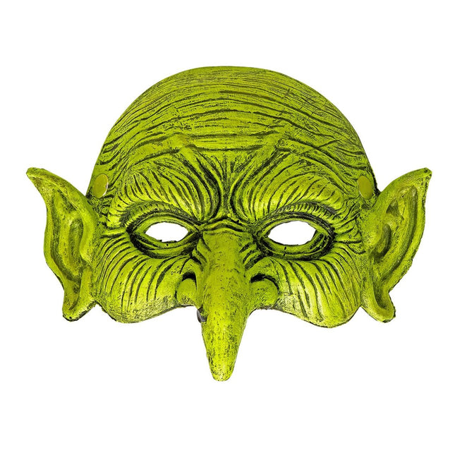 Halloween Masker Groen Heks van Widmann koop je bij Partywinkel