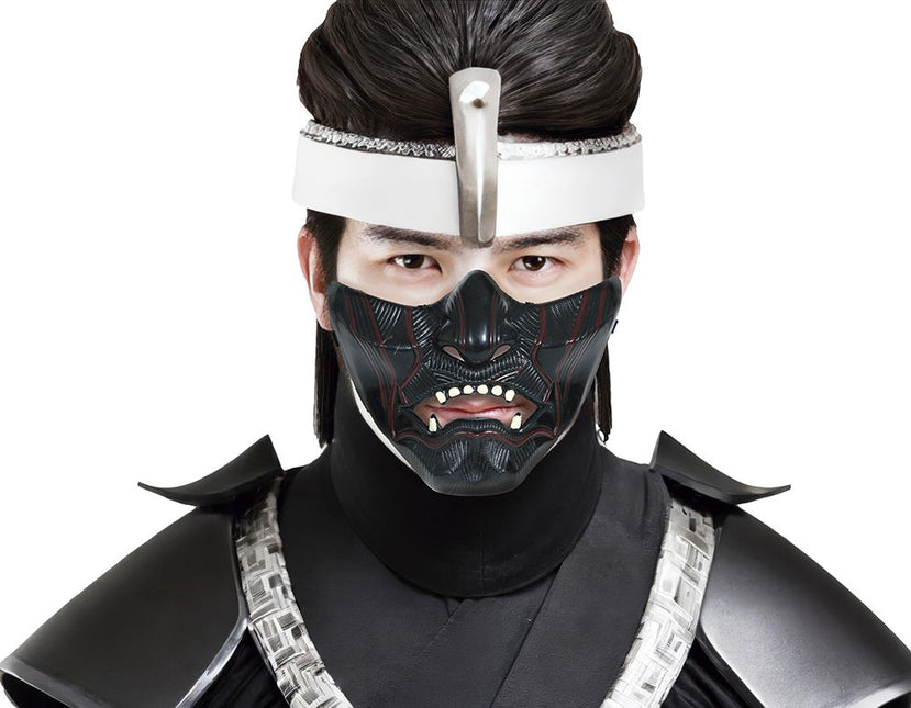 Halloween Masker Half Japan van Fiestas Guirca koop je bij Partywinkel