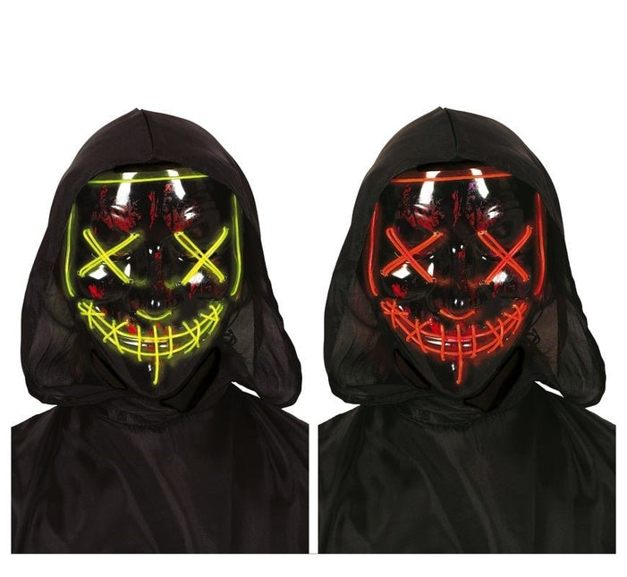 Halloween Masker Licht van Fiestas Guirca koop je bij Partywinkel