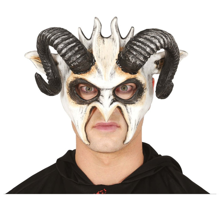 Halloween Masker Met Hoorns van Fiestas Guirca koop je bij Partywinkel
