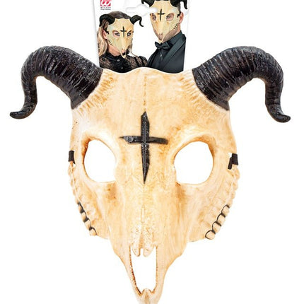 Halloween Masker Ram Kruis van Widmann koop je bij Partywinkel