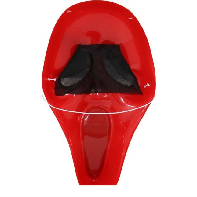 Halloween Masker Rood Zwart Scream van Fiestas Guirca koop je bij Partywinkel