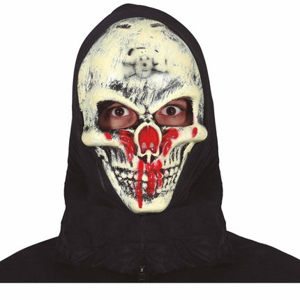 Halloween Masker Schedel Bloed van Fiestas Guirca koop je bij Partywinkel