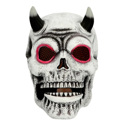 Halloween Masker Schedel Duivel van Boland koop je bij Partywinkel