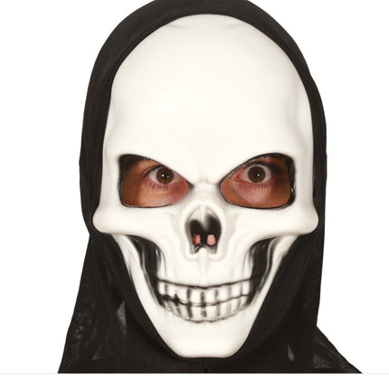 Halloween Masker Wit Schedel van Fiestas Guirca koop je bij Partywinkel