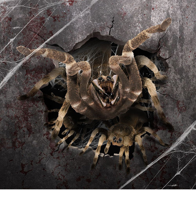 Halloween Muursticker Spin 16cm van Fiestas Guirca koop je bij Partywinkel