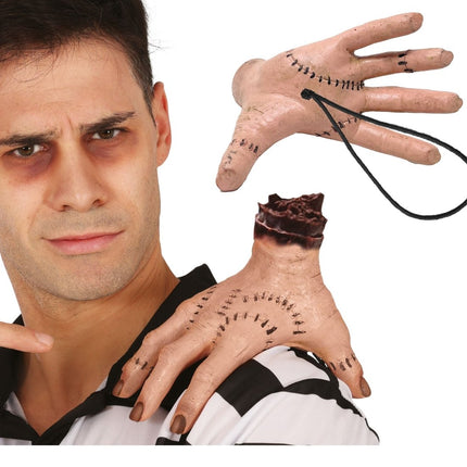 Halloween Nep Hand 20cm van Fiestas Guirca koop je bij Partywinkel