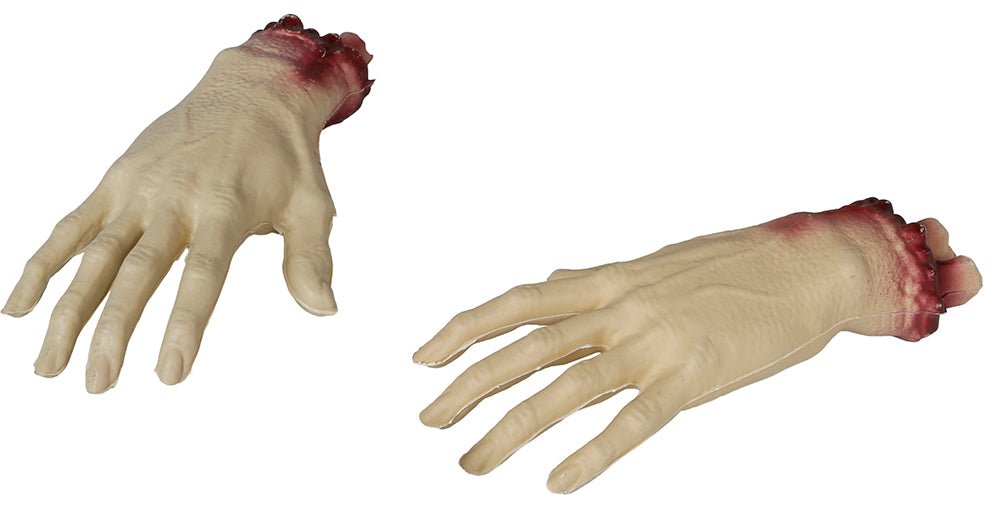 Halloween Nep Hand Afgehakt 22cm van Fiestas Guirca koop je bij Partywinkel