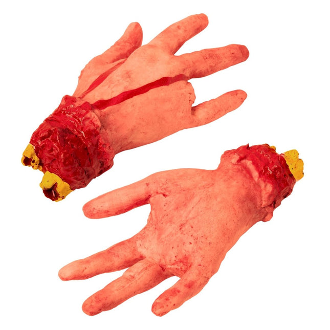 Halloween Nep Hand Afgehakt van Widmann koop je bij Partywinkel