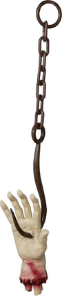 Halloween Nep Hand Met Haak 57cm van Fiestas Guirca koop je bij Partywinkel