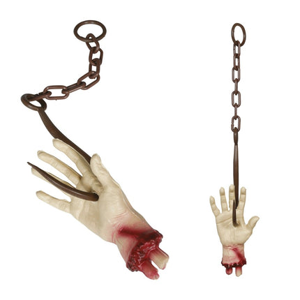 Halloween Nep Hand Met Haak 57cm van Fiestas Guirca koop je bij Partywinkel