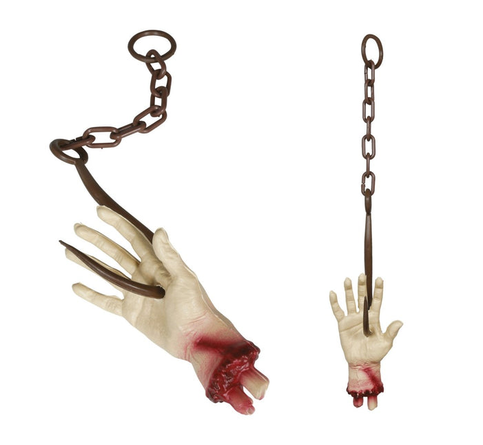 Halloween Nep Hand Met Haak 57cm van Fiestas Guirca koop je bij Partywinkel