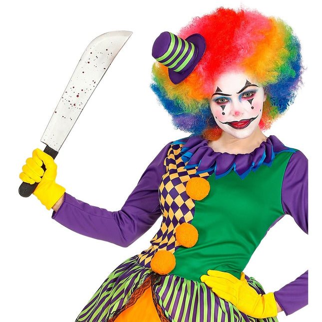 Halloween Nep Mes Met Bloed 54cm van Widmann koop je bij Partywinkel