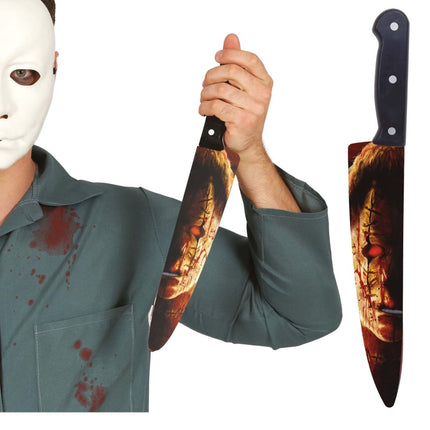 Halloween Nep Mes Serie Killer 37cm van Fiestas Guirca koop je bij Partywinkel