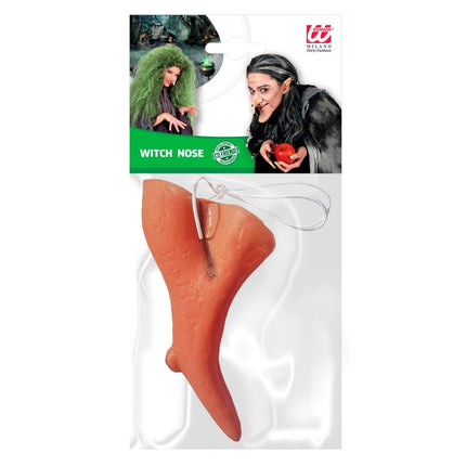 Halloween Nep Neus Beige Heks van Widmann koop je bij Partywinkel