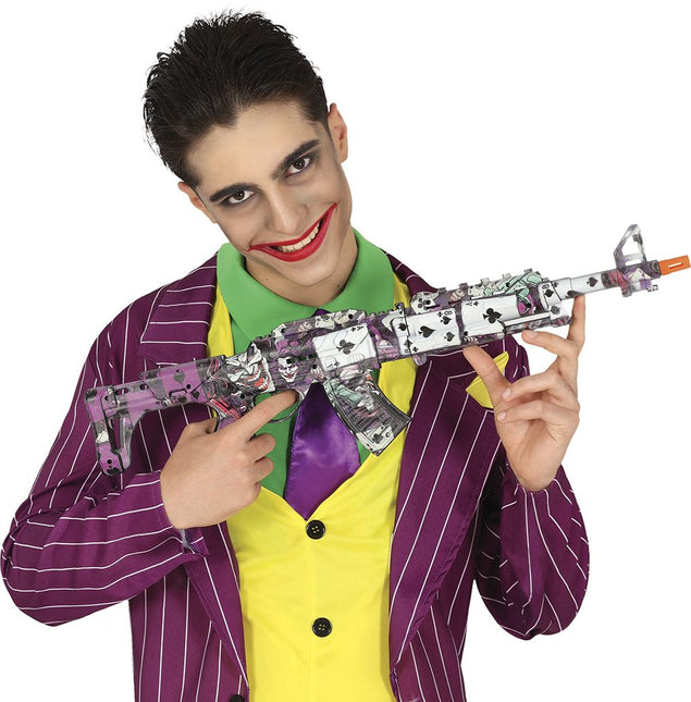 Halloween Nep Pistool Paars 62cm van Fiestas Guirca koop je bij Partywinkel