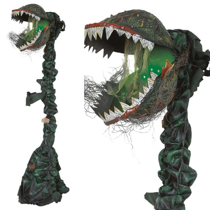 Halloween Nep Plant Vleesetend Met Licht, Geluid En Beweging van Fiestas Guirca koop je bij Partywinkel