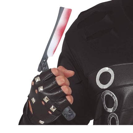 Halloween Nep Scheermes Bloed 30cm van Fiestas Guirca koop je bij Partywinkel