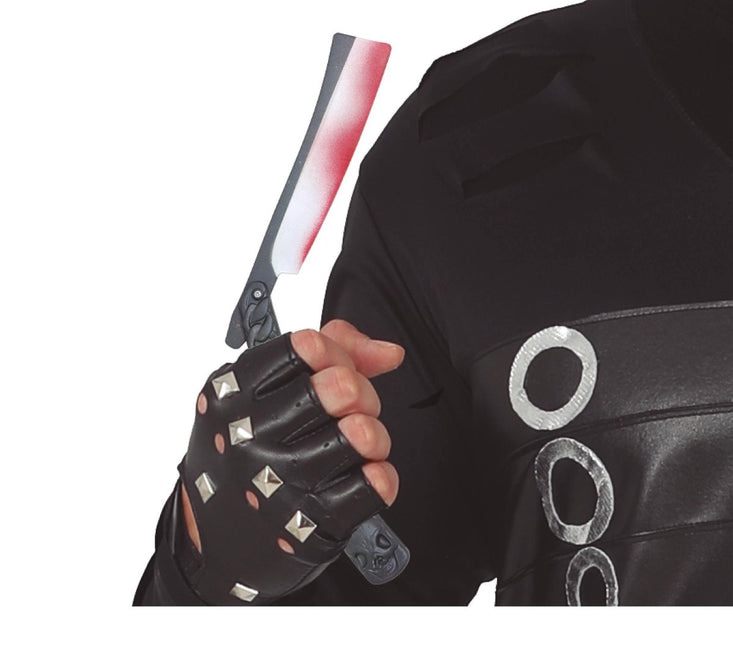 Halloween Nep Scheermes Bloed 30cm van Fiestas Guirca koop je bij Partywinkel