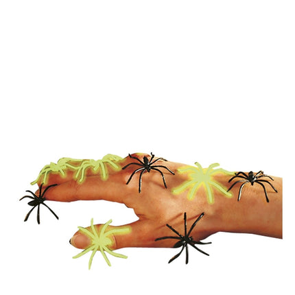 Halloween Nep Spin Glow In The Dark 6st van Widmann koop je bij Partywinkel