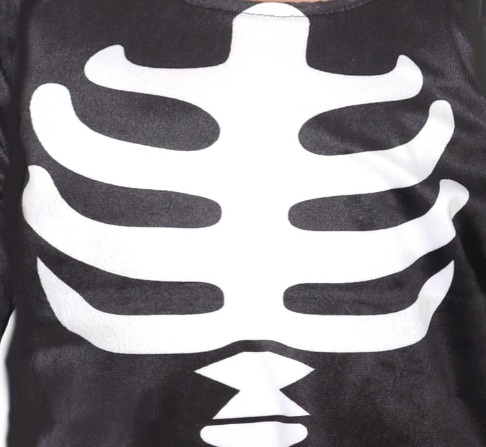 Halloween Onesie Baby Muizig Skelet van Fiestas Guirca koop je bij Partywinkel