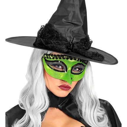 Halloween Oogmasker Heks van Widmann koop je bij Partywinkel
