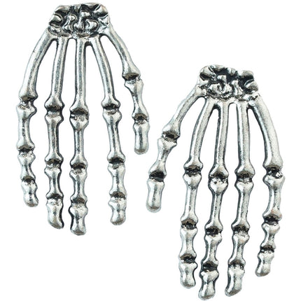 Halloween Oorbellen Skelet Hand van Widmann koop je bij Partywinkel