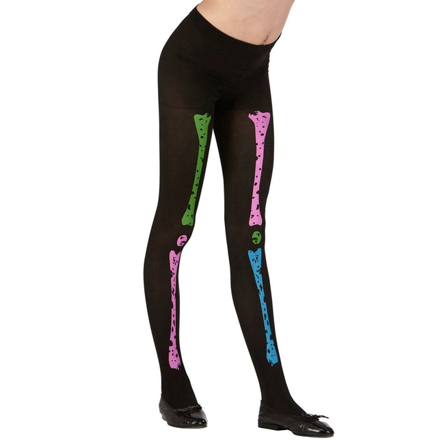 Halloween Panty Kind Skelet van Widmann koop je bij Partywinkel