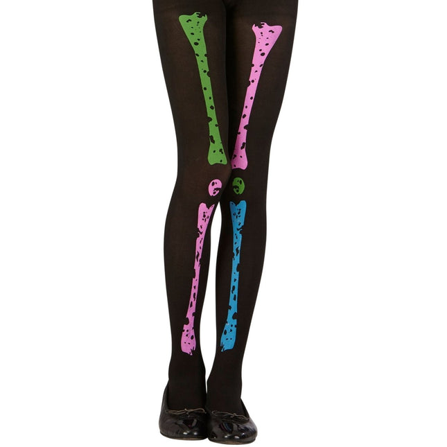 Halloween Panty Kind Skelet van Widmann koop je bij Partywinkel