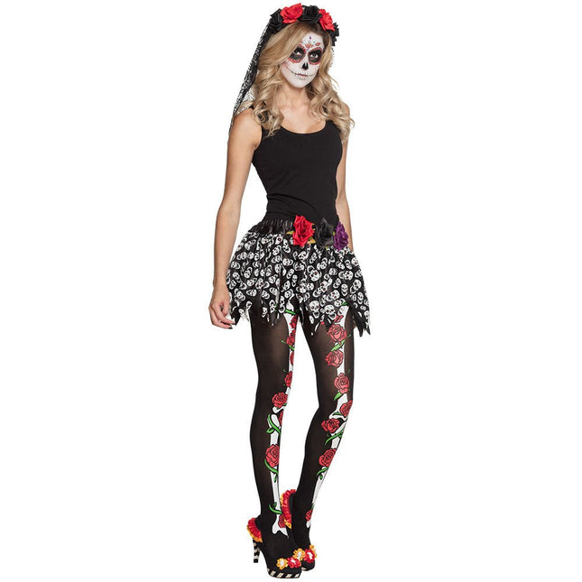 Halloween Panty La Muerte van Boland koop je bij Partywinkel