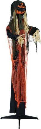 Halloween Pompoen Licht, Geluid En Beweging 1,85m van Fiestas Guirca koop je bij Partywinkel