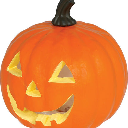 Halloween Pompoen Oranje Foam Met Licht 28cm van Fiestas Guirca koop je bij Partywinkel