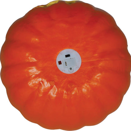 Halloween Pompoen Oranje Foam Met Licht 28cm van Fiestas Guirca koop je bij Partywinkel