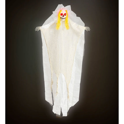Halloween Pop Bruid Met Licht 1,05m van Widmann koop je bij Partywinkel