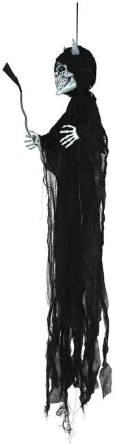 Halloween Pop Duivels Skelet Met Licht En Geluid 1,3m van Fiestas Guirca koop je bij Partywinkel
