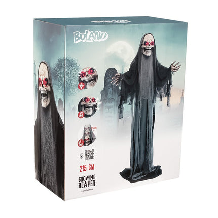 Halloween Pop Grijs Reaper 1,8m van Boland koop je bij Partywinkel
