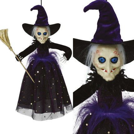 Halloween Pop Heks 47cm van Fiestas Guirca koop je bij Partywinkel