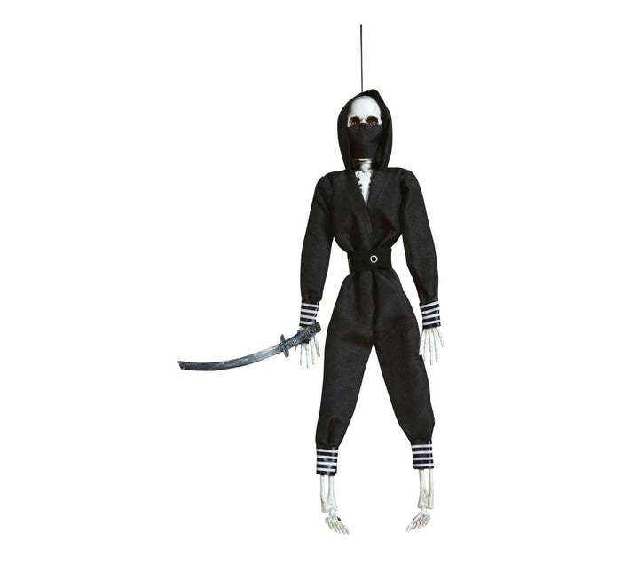 Halloween Pop Ninja Skelet 45cm van Fiestas Guirca koop je bij Partywinkel