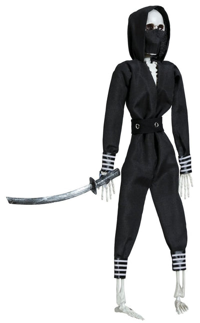Halloween Pop Ninja Skelet 45cm van Fiestas Guirca koop je bij Partywinkel