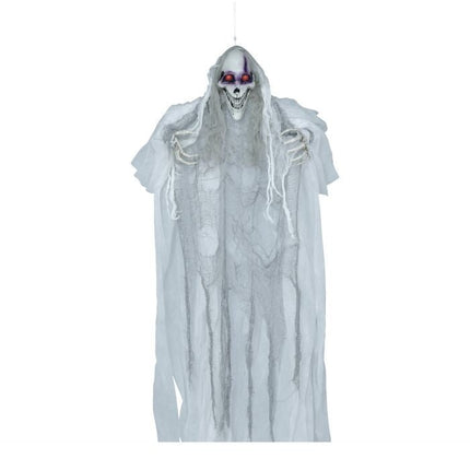 Halloween Pop Skelet Met Licht, Geluid En Beweging 1,2m van Fiestas Guirca koop je bij Partywinkel