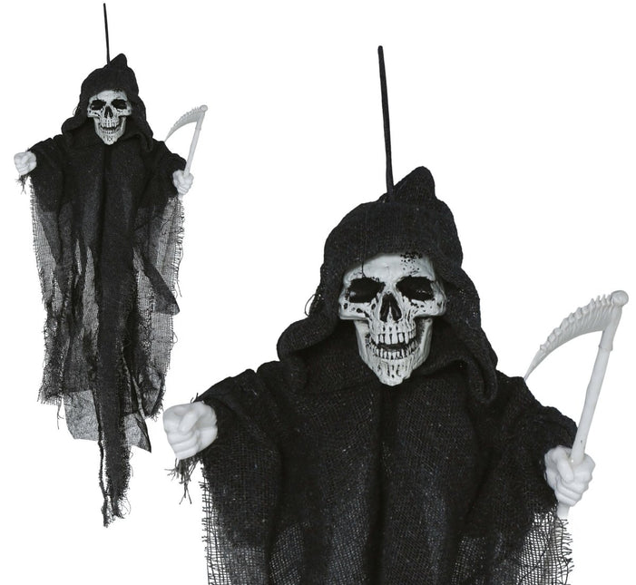 Halloween Pop Skelet Met Zeis van Fiestas Guirca koop je bij Partywinkel