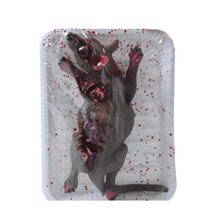Halloween Rat In Bakje 19cm van Fiestas Guirca koop je bij Partywinkel