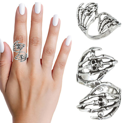 Halloween Ring Skelet van Fiestas Guirca koop je bij Partywinkel